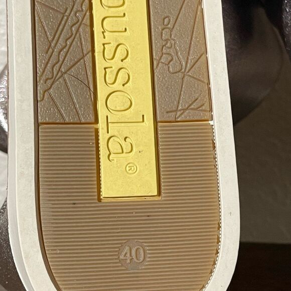 Bussola Silver and Tan Sandals - Picture 6 of 6